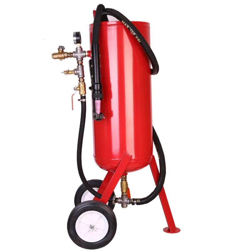 Steel sand blasting, rust removal surface treatment, small straight barrel blasting machine
Steel sand blasting, rust removal surface treatment, small straight barrel blasting machine