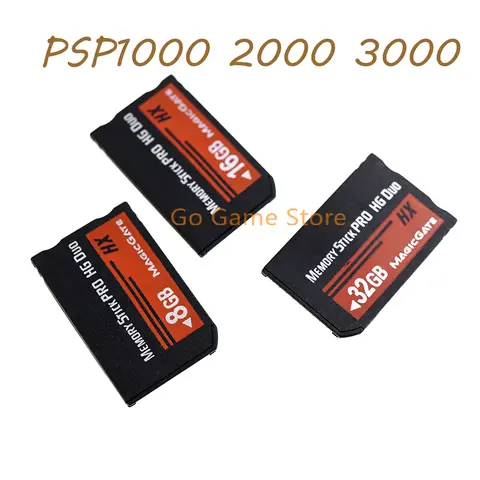 10pcs Memory Stick HX MS Pro Duo Memory Card For Sony PSP1000 2000 3000 8GB 16GB 32GB Game Card