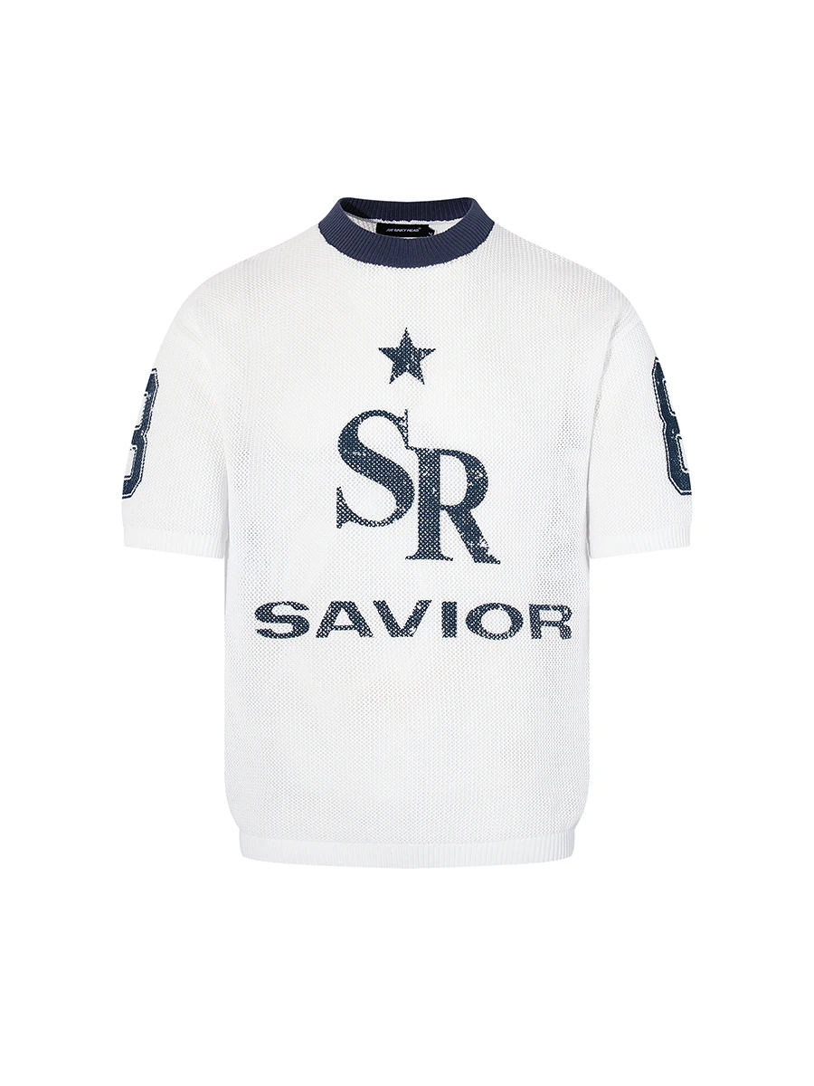 American Hip Hop Letter Print Knitted ort Sve T-irt Loose Fit Summer Top for Youth Skin Friendly Breathable Casual Wear
American Hip Hop Letter Print Knitted ort Sve T-irt Loose Fit Summer Top for Youth Skin Friendly Breathable Casual Wear
