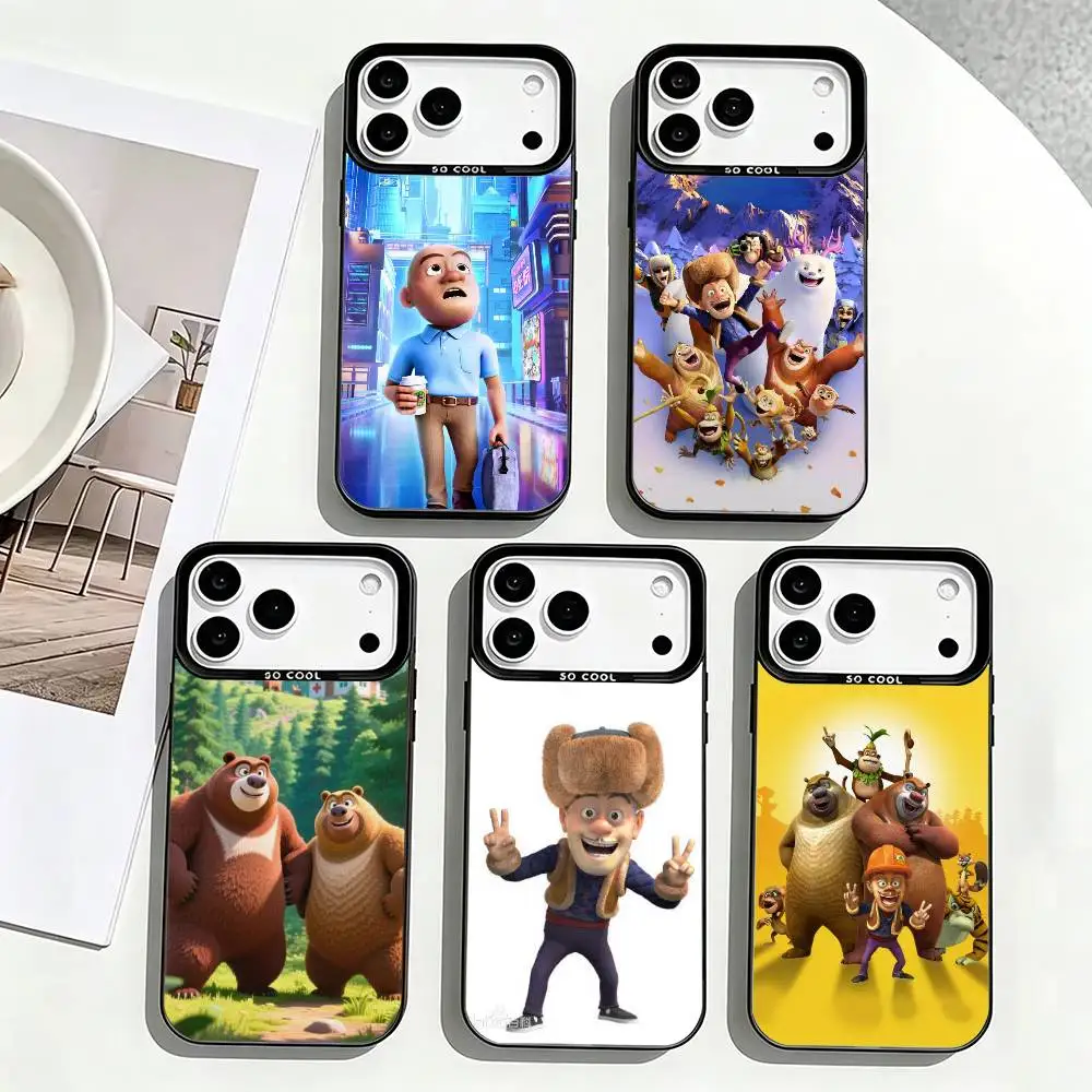 Boonie Bears A-Animation Phone Case For iPhone 17,16,15,14,13,12,11 Plus,Pro Max,XS,Colorful Silver Black Cover
Boonie Bears A-Animation Phone Case For iPhone 17,16,15,14,13,12,11 Plus,Pro Max,XS,Colorful Silver Black Cover