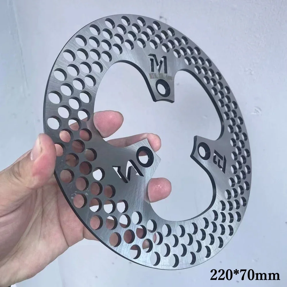 Universal 220mm 7.0 hole Pitch Forged Steel Fixed Disc Motorcycle Front Rear Brake Disc Rotor For Scooter E-Bike Dirt Pit Bike
Universal 220mm 7.0 hole Pitch Forged Steel Fixed Disc Motorcycle Front Rear Brake Disc Rotor For Scooter E-Bike Dirt Pit Bike