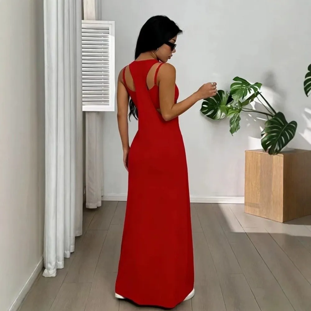 1 Set New Sleeveless Design Long Dresses Loose Fit Long Length Two-piece Suit solid color Loose Dresses Summer Season
1 Set New Sleeveless Design Long Dresses Loose Fit Long Length Two-piece Suit solid color Loose Dresses Summer Season
