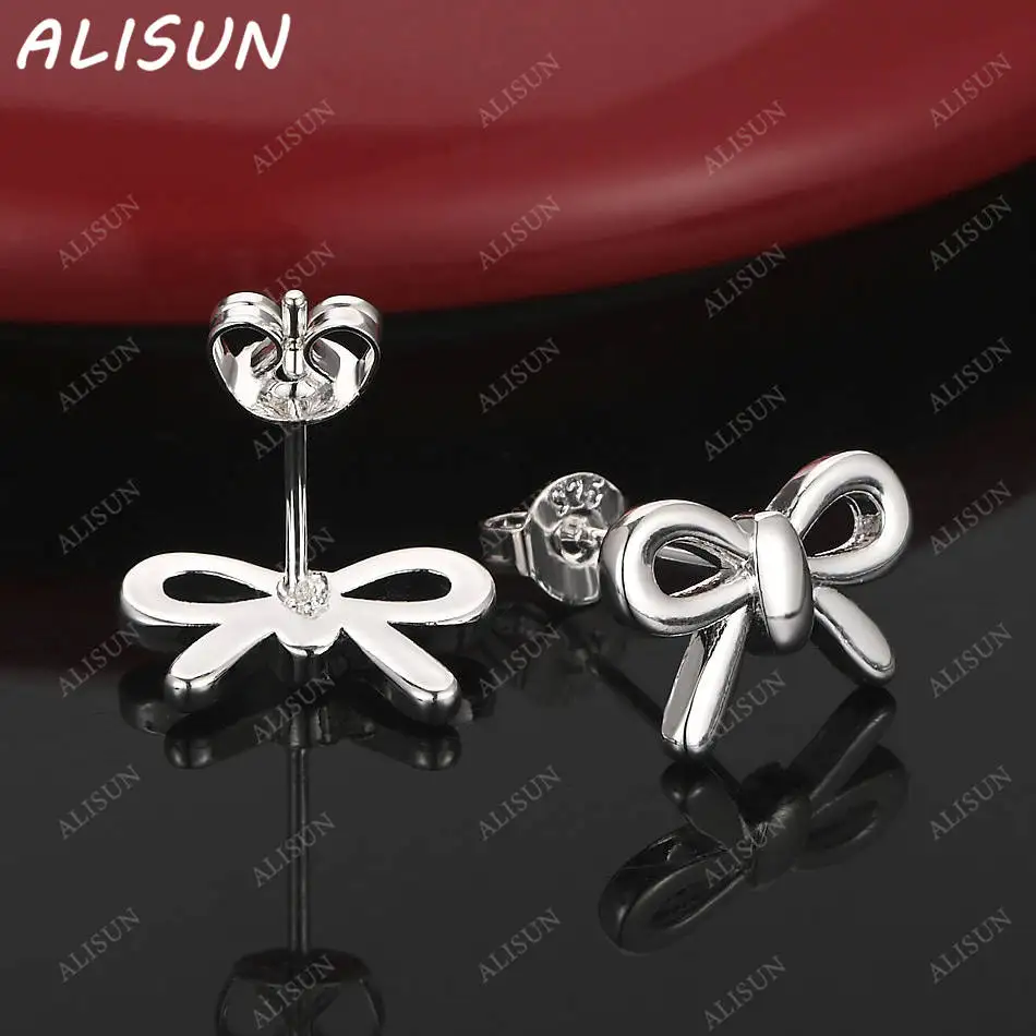 ALISUN 925 Sterling Silver Bow Earrings Stud Earrings For Women Creativity Gifts Street All-match Party And Daily Wear
ALISUN 925 Sterling Silver Bow Earrings Stud Earrings For Women Creativity Gifts Street All-match Party And Daily Wear