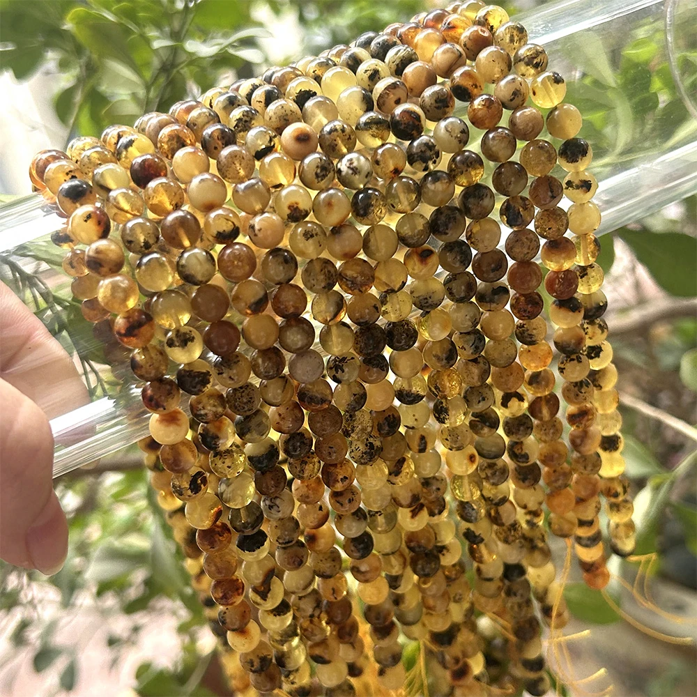 100% Real Genuine Genuine Baltic Amber Round Beads 6mm-7mm ,Fashion Jewelry for Men and Women ,Original Baltic Precious Stone
100% Real Genuine Genuine Baltic Amber Round Beads 6mm-7mm ,Fashion Jewelry for Men and Women ,Original Baltic Precious Stone