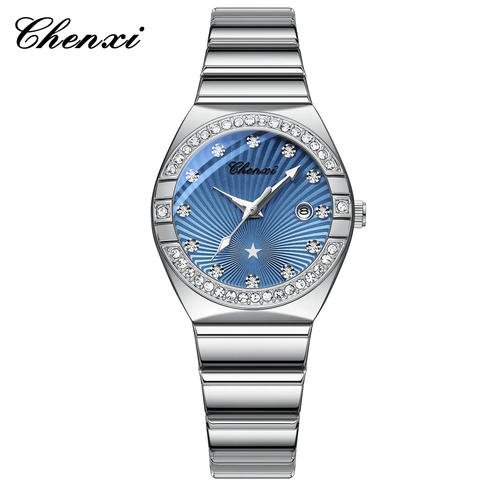 CHENXI 340 Fashion Ladies Quartz Women Watches With Diamond Luxury Stainless Steel Watch Women Casual Female Clock часы мужские
CHENXI 340 Fashion Ladies Quartz Women Watches With Diamond Luxury Stainless Steel Watch Women Casual Female Clock часы мужские