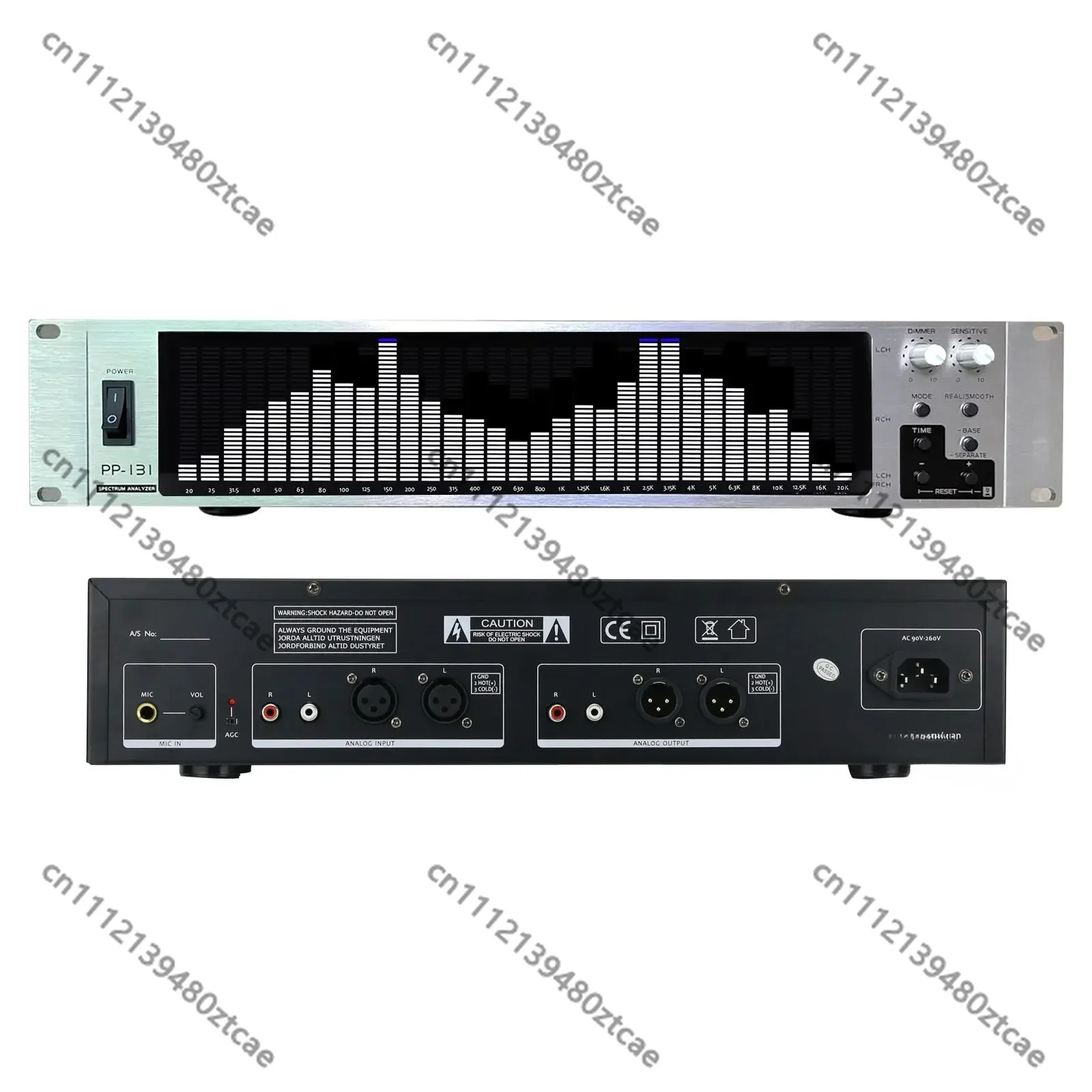 2U Rack‑Mounted LED Spectrum Display Equalizer Audio Level Amplifier Stage Spectrum Analyzer
2U Rack‑Mounted LED Spectrum Display Equalizer Audio Level Amplifier Stage Spectrum Analyzer