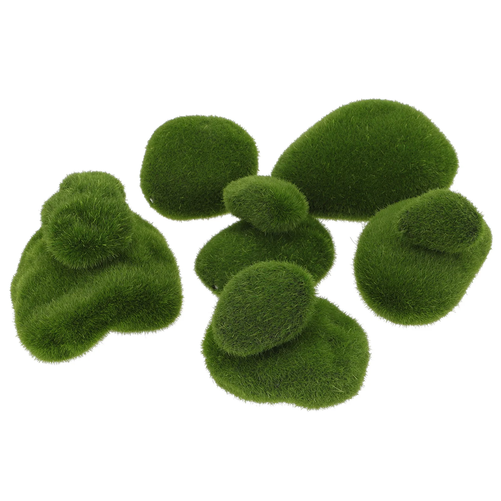 10 Pcs Artificial Moss Stone Ornament Flocking Mossy Micro Landscape Decor Faux
10 Pcs Artificial Moss Stone Ornament Flocking Mossy Micro Landscape Decor Faux