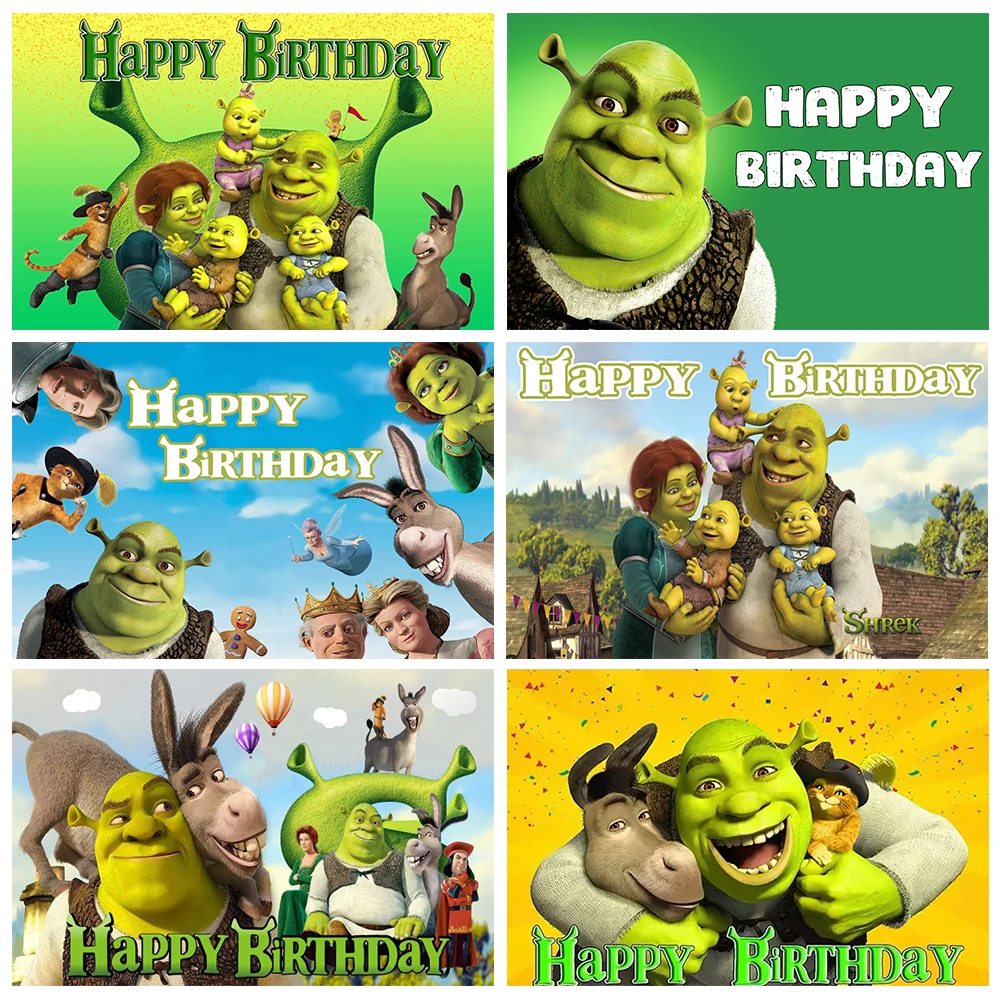 Cartoon Monster S&Shreks Vinyl Background Children Birthday Party Decoration Supplies Banner Photo Shoot Props Baby Shower Gifts
Cartoon Monster S&Shreks Vinyl Background Children Birthday Party Decoration Supplies Banner Photo Shoot Props Baby Shower Gifts