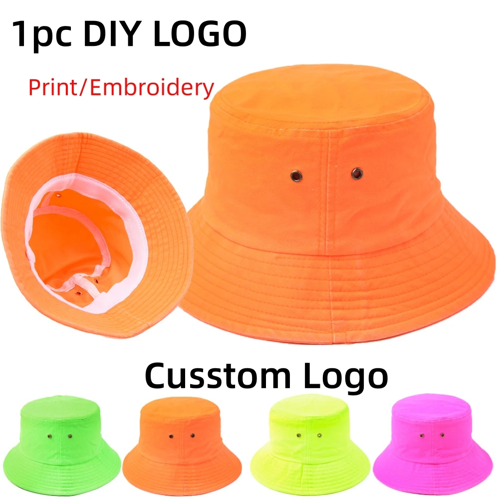 Fluorescent Color Bucket Hat For Women Personalized Custom Logo Street Dance Fashion Men Fisherman Cap Adjustable Panama Bob
Fluorescent Color Bucket Hat For Women Personalized Custom Logo Street Dance Fashion Men Fisherman Cap Adjustable Panama Bob