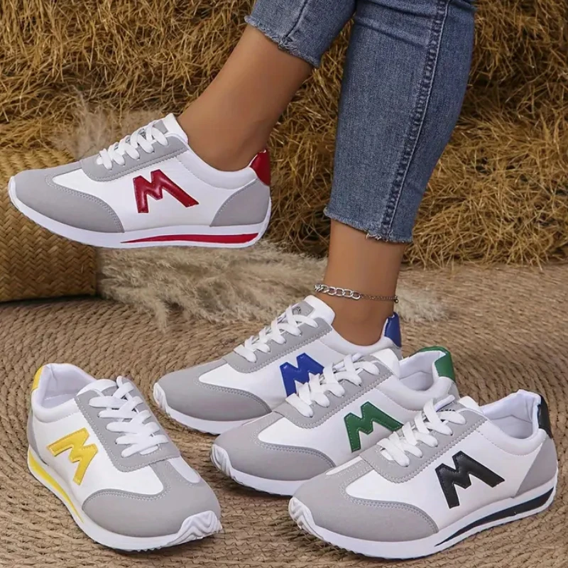 New 2024 Women Trend Walking Summer Outdoor Lace Up Casual Shoes Lightweight Comfortable Fashion Flat Sneakers Zapatos De Mujer
New 2024 Women Trend Walking Summer Outdoor Lace Up Casual Shoes Lightweight Comfortable Fashion Flat Sneakers Zapatos De Mujer