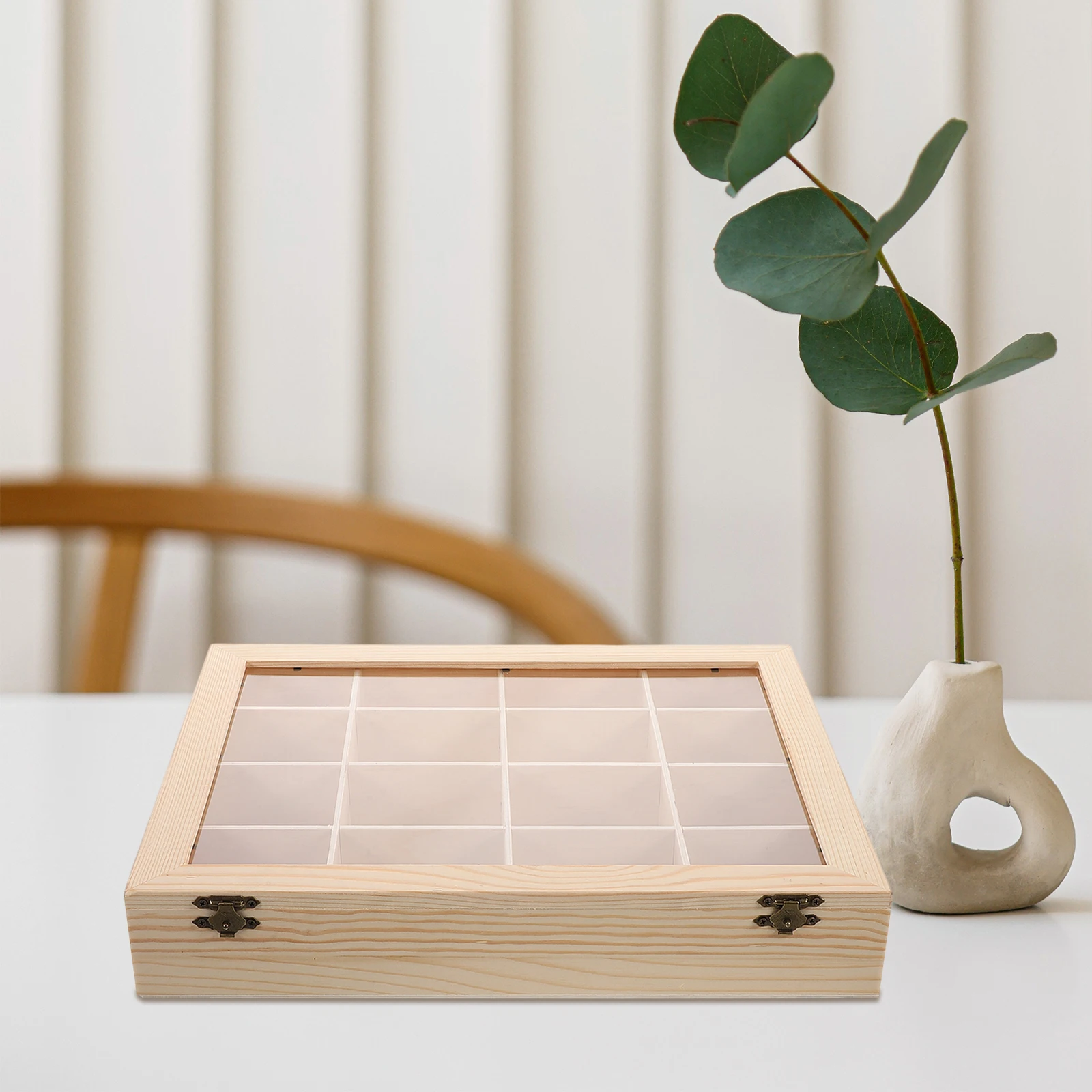 Rock Storage Box Display Case for Collection Shelf Showcase Stone Organizer Mineral Specimen Container Wooden
Rock Storage Box Display Case for Collection Shelf Showcase Stone Organizer Mineral Specimen Container Wooden