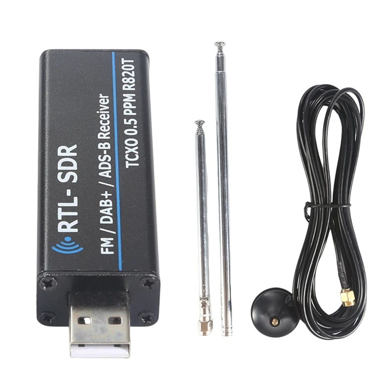 Shortwave Radio Air Band Receiver Aviation Receiver RTL SDR Receiver USB RTL-SDR Multi-Function Convenient Receiver
Shortwave Radio Air Band Receiver Aviation Receiver RTL SDR Receiver USB RTL-SDR Multi-Function Convenient Receiver