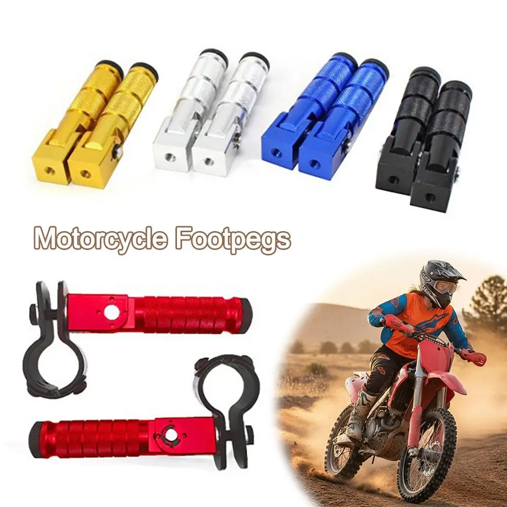 NEW Aluminum Alloy Motorcycle Footpegs Universal Durable Offroad Footrests Folding Rear Pedals Set Motorcycle Accessories
NEW Aluminum Alloy Motorcycle Footpegs Universal Durable Offroad Footrests Folding Rear Pedals Set Motorcycle Accessories