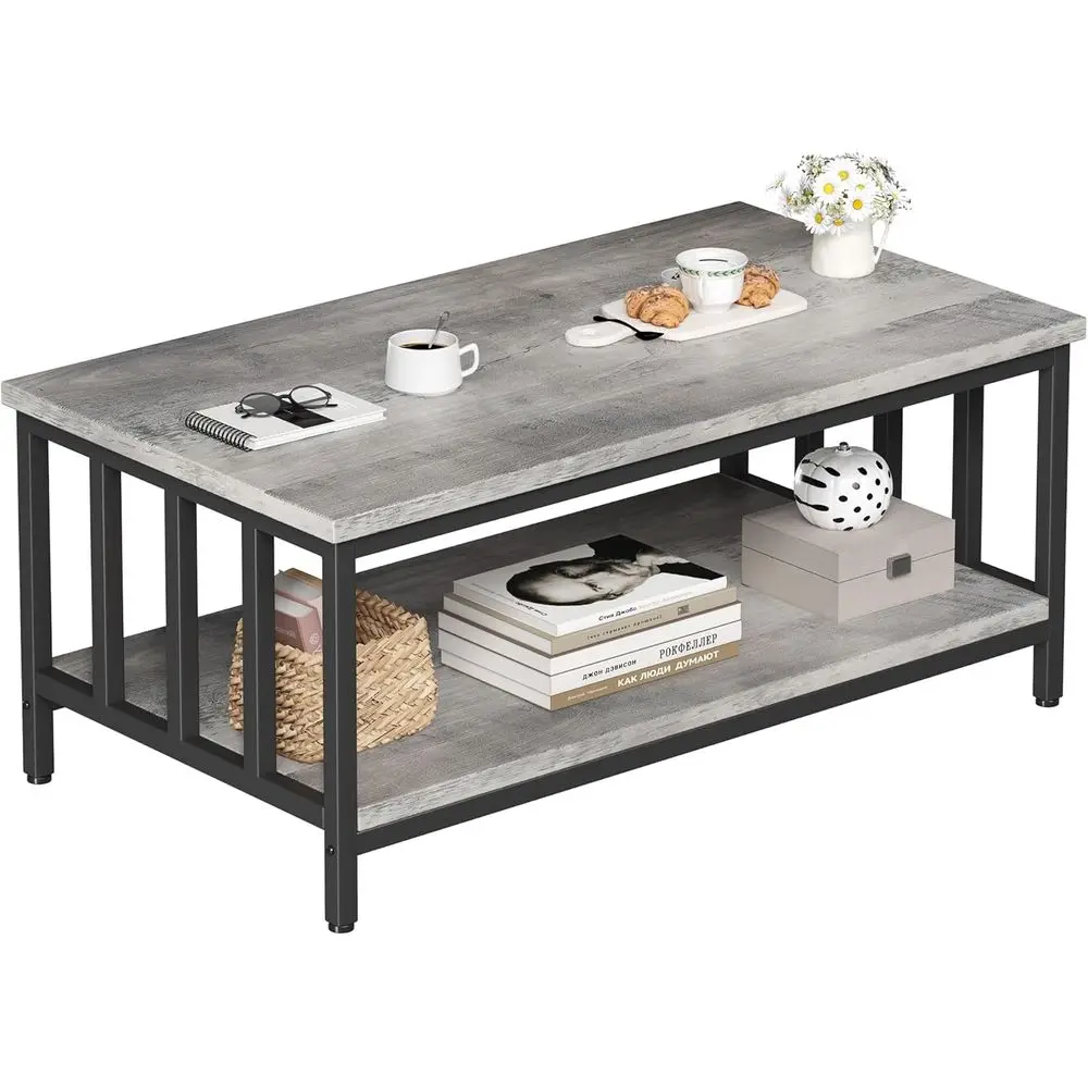 Журнальный столик для гостиной с решетчатыми боковыми стенками, современный стол в стиле фермерского дома с 2-уровневой полкой для хранения для дома и офиса
Журнальный столик для гостиной с решетчатыми боковыми стенками, современный стол в стиле фермерского дома с 2-уровневой полкой для хранения для дома и офиса