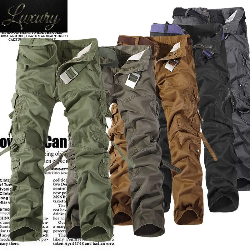 2023 new Brand man Military Camouflage Cargo Pants Plus Size Multi-pocket Overalls Casual Baggy Trousers Men
2023 new Brand man Military Camouflage Cargo Pants Plus Size Multi-pocket Overalls Casual Baggy Trousers Men