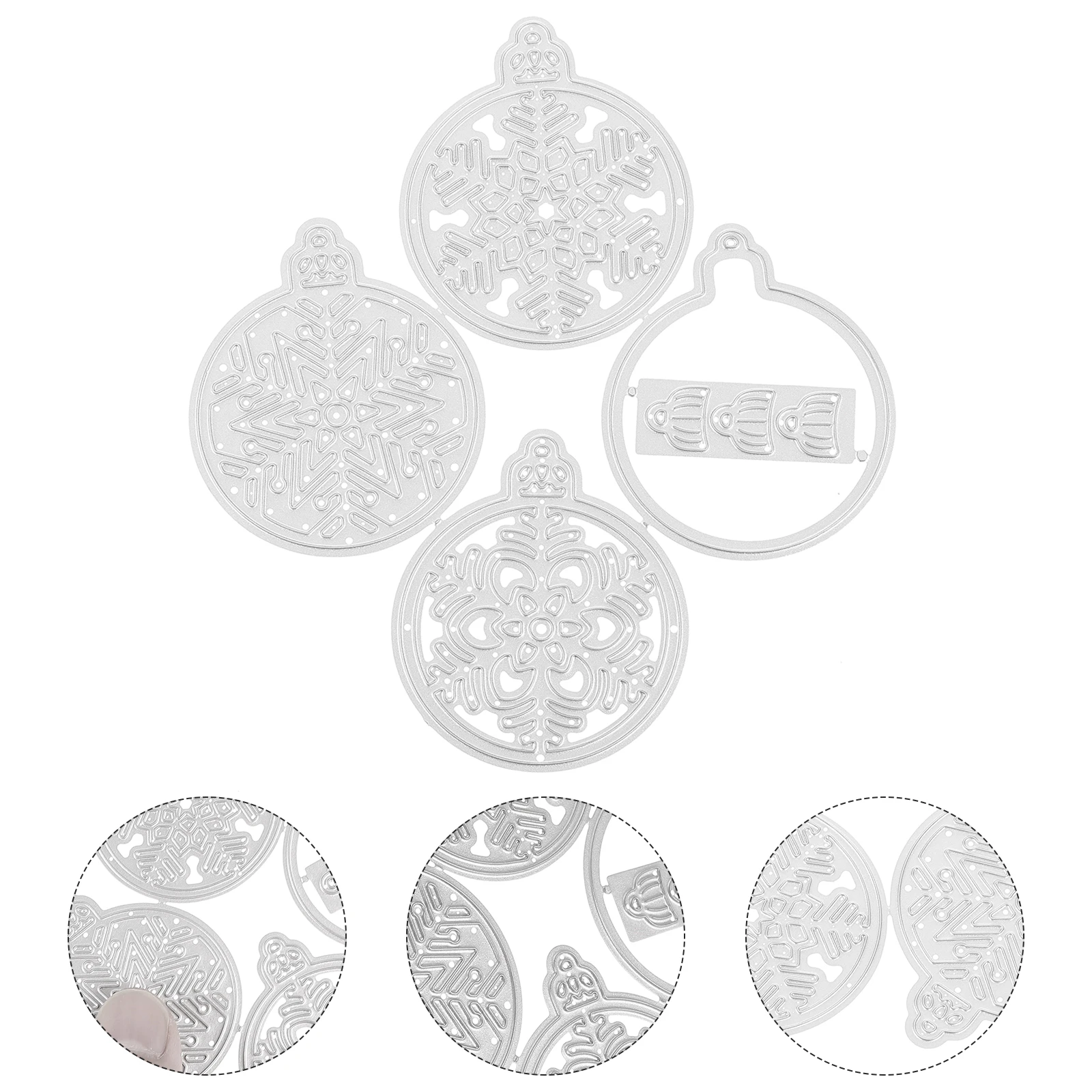 4pcs Christmas Snowflake Die Decor Metal Cutting Dies Card Craft Cuts Making Carbon Steel Stencil Lightweight Reusable Eco
4pcs Christmas Snowflake Die Decor Metal Cutting Dies Card Craft Cuts Making Carbon Steel Stencil Lightweight Reusable Eco