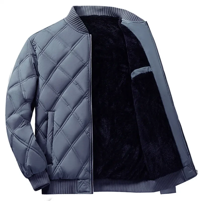 LIBIELIY Winter Men's Stand Collar Jacket Fleece Thick Warm Casual Coats Male Fashion Bomber Outwear Solid Zipper Jackets Men Cl
LIBIELIY Winter Men's Stand Collar Jacket Fleece Thick Warm Casual Coats Male Fashion Bomber Outwear Solid Zipper Jackets Men Cl