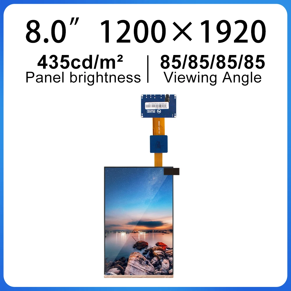 8 Inch 1200x1920 Lcd sxreen vertical screen Fhd 45pins Mipi interfaces Ips Lcd Display NV080WUM-N61 For face recognition
8 Inch 1200x1920 Lcd sxreen vertical screen Fhd 45pins Mipi interfaces Ips Lcd Display NV080WUM-N61 For face recognition
