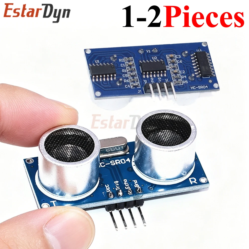 1-2PCS HC-SR04 Ultrasonic Distance Sensor Module, High Precision 2cm-400cm Ranging for Robot Smart Car DIY Project
1-2PCS HC-SR04 Ultrasonic Distance Sensor Module, High Precision 2cm-400cm Ranging for Robot Smart Car DIY Project