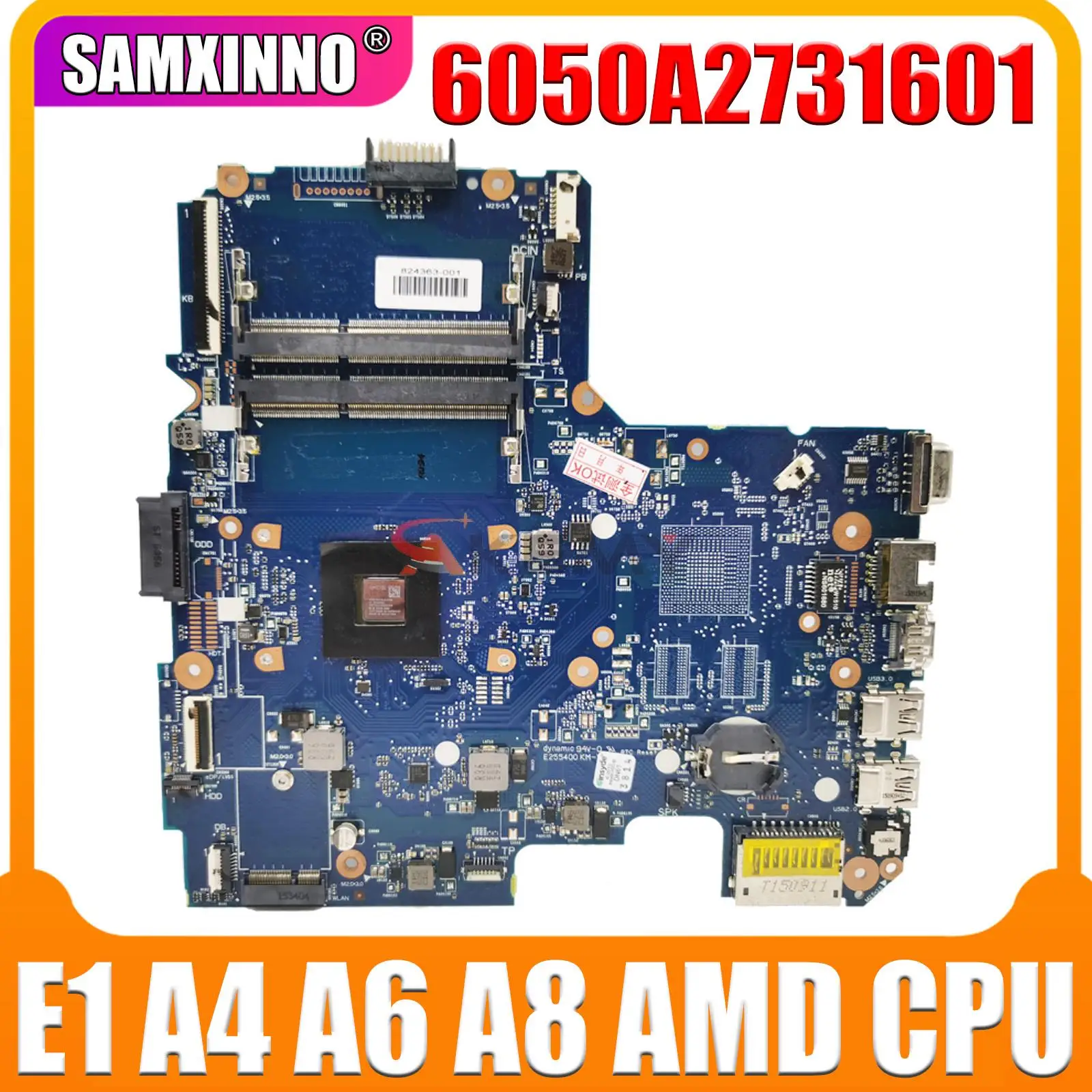 Материнская плата для ноутбука HP Pavilion 14-AF 245 G5 6050A2731601 823410-001 AM5000, процессор DDR3, материнская плата для ноутбука, протестированная работа 245-G4
Материнская плата для ноутбука HP Pavilion 14-AF 245 G5 6050A2731601 823410-001 AM5000, процессор DDR3, материнская плата для ноутбука, протестированная работа 245-G4