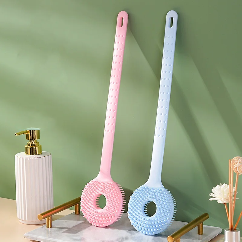 2 in 1 Double Sided Rubbing Massage Bath Brush Silicone Back Scrubber Long Handle Body Shower Exfoliation Deep Cleaning Tools
2 in 1 Double Sided Rubbing Massage Bath Brush Silicone Back Scrubber Long Handle Body Shower Exfoliation Deep Cleaning Tools