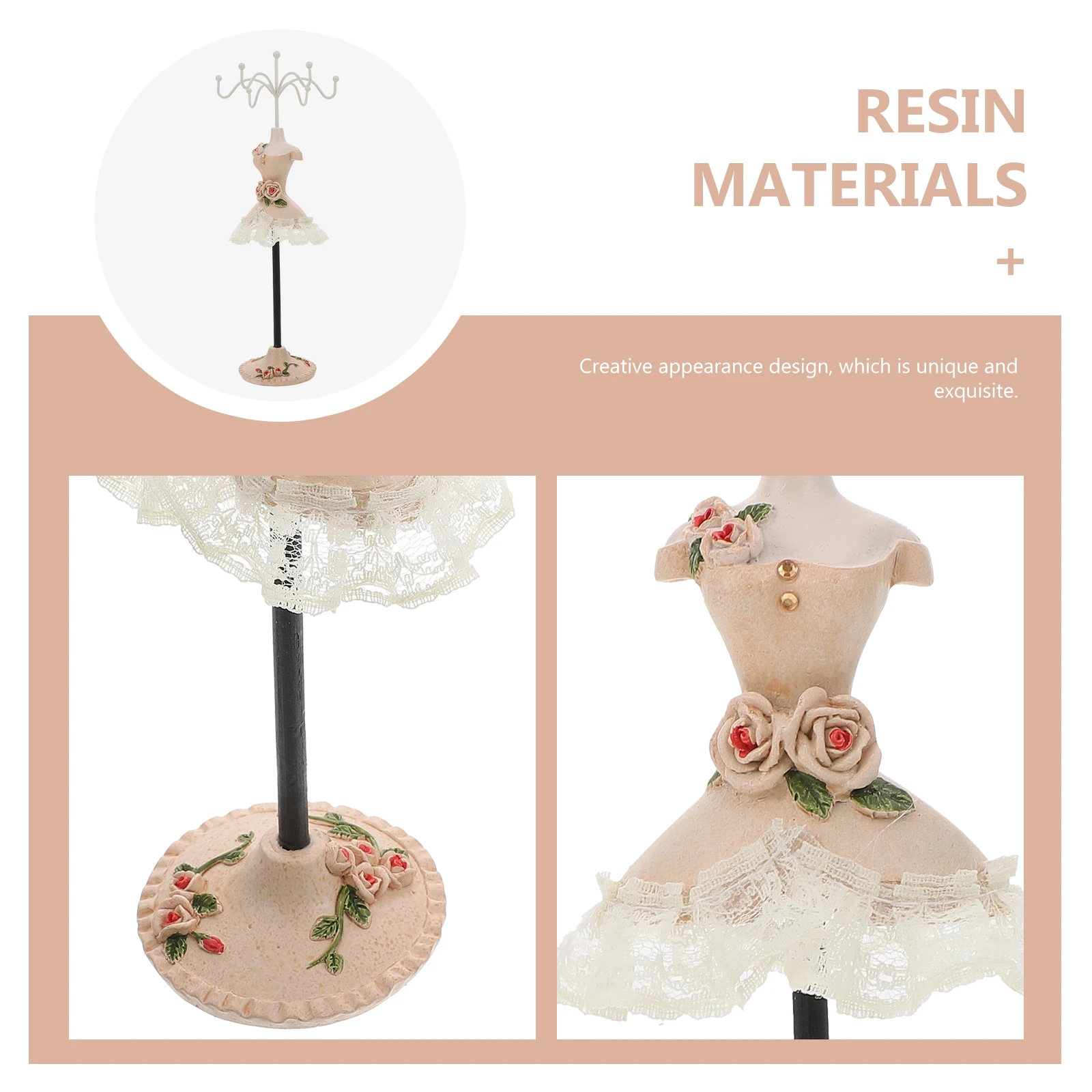 Delicate Jewelry Stand Household Necklace Rack Desktop Display Holder Earring Organizer Embellishment Home Decor Spotlights
Delicate Jewelry Stand Household Necklace Rack Desktop Display Holder Earring Organizer Embellishment Home Decor Spotlights