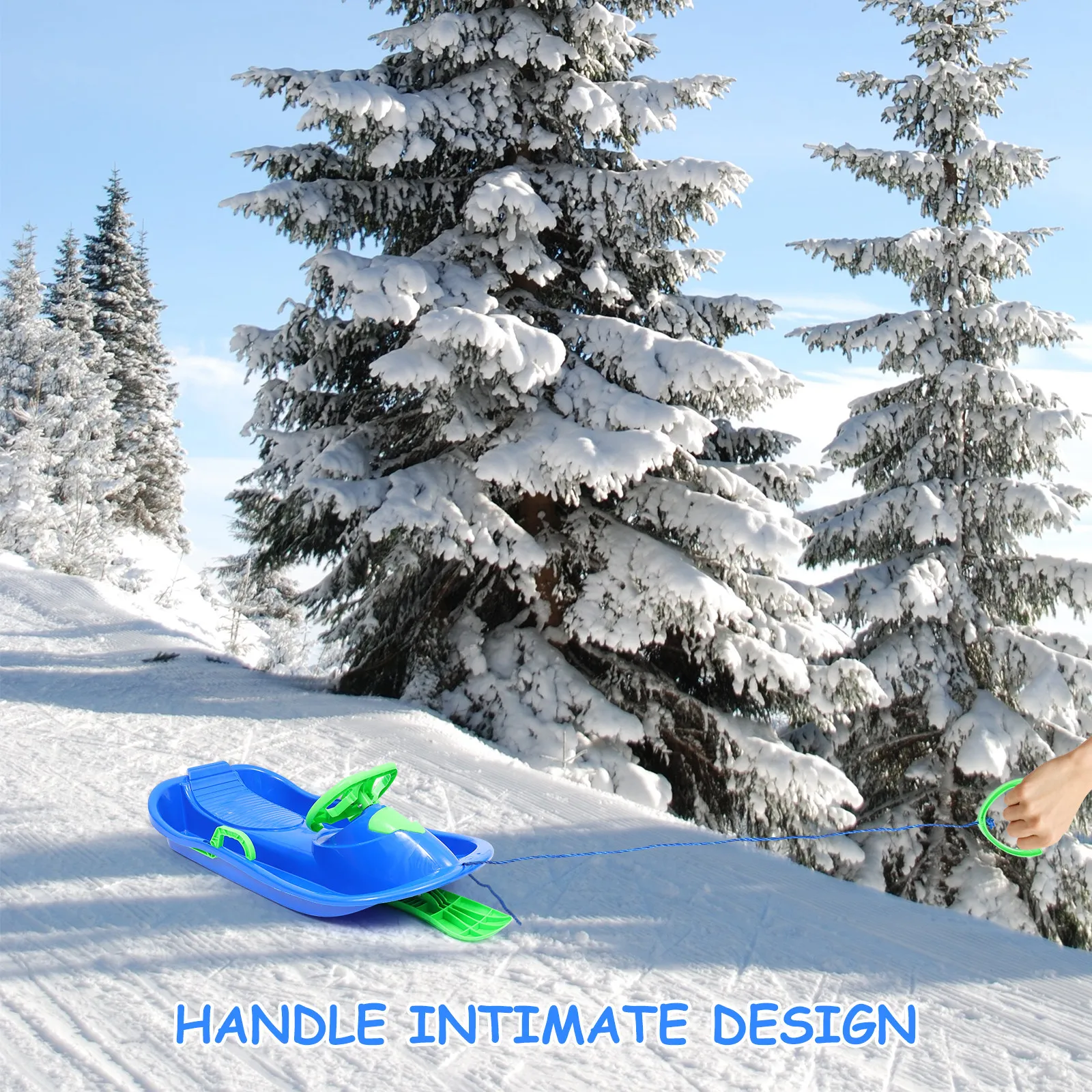 Extra Thick Ski Board With Steering Wheel Brake Adult Balance Training Sled For Outdoor Grass Sand Snow Multipurpose Riding
Extra Thick Ski Board With Steering Wheel Brake Adult Balance Training Sled For Outdoor Grass Sand Snow Multipurpose Riding