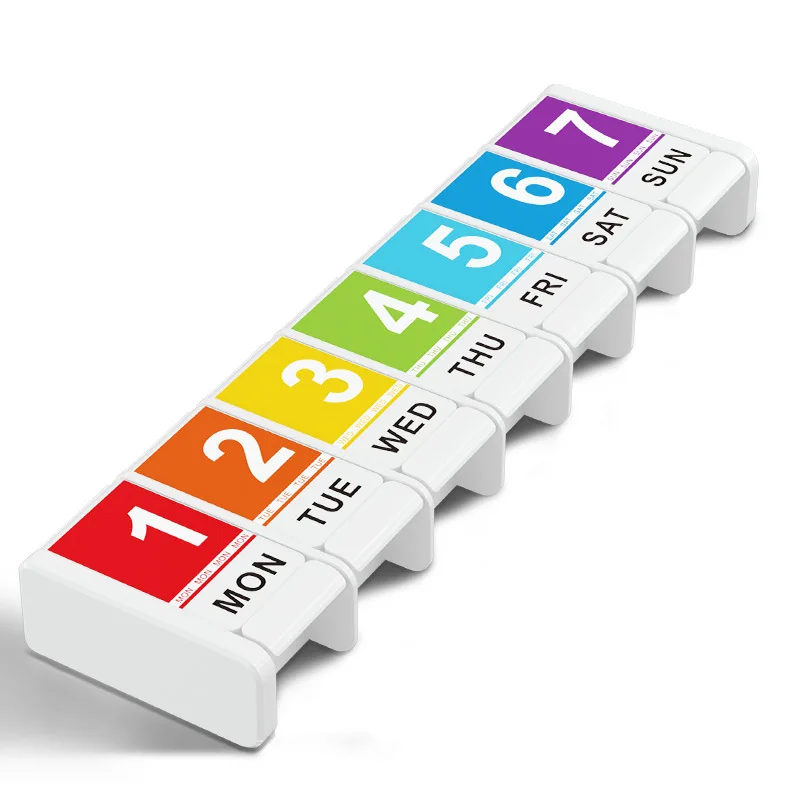 7-Day Pill Organizer Portable Medicine Storage Box Dust-Proof Moisture-Proof With Compartments Suitable For Fish Oil Pills Etc
7-Day Pill Organizer Portable Medicine Storage Box Dust-Proof Moisture-Proof With Compartments Suitable For Fish Oil Pills Etc