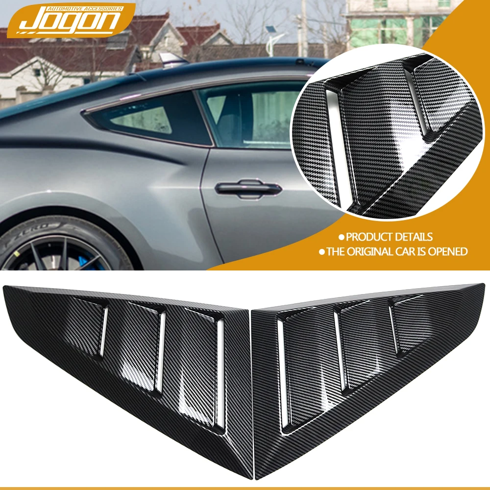 2Pcs Black For Ford Mustang Dark Horse EcoBoost GT S650 2024+ Car Rear Window C-pillar Louvers Triangle Cover Trim Accessories
2Pcs Black For Ford Mustang Dark Horse EcoBoost GT S650 2024+ Car Rear Window C-pillar Louvers Triangle Cover Trim Accessories