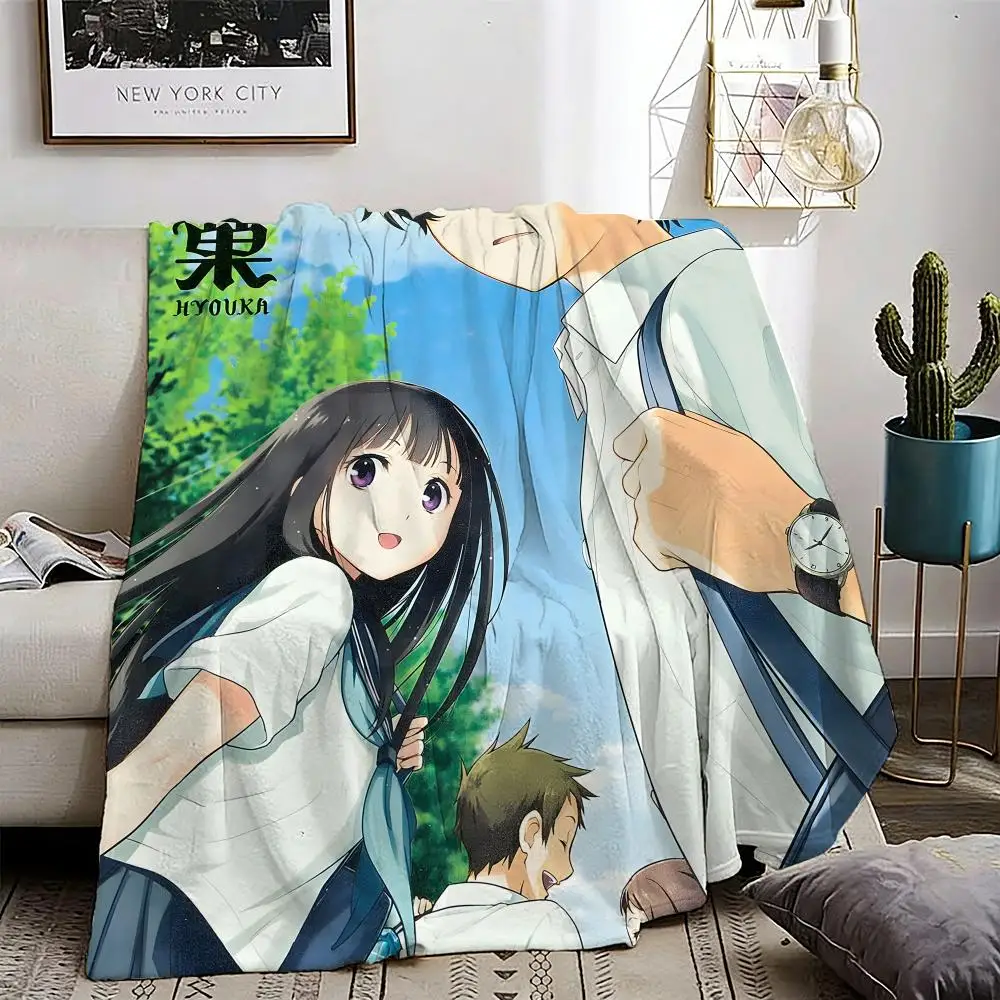 Hyouka Throw Lightweight 240g Flannel Blanket Soft Skin-friendly for Summer Cooling
Hyouka Throw Lightweight 240g Flannel Blanket Soft Skin-friendly for Summer Cooling