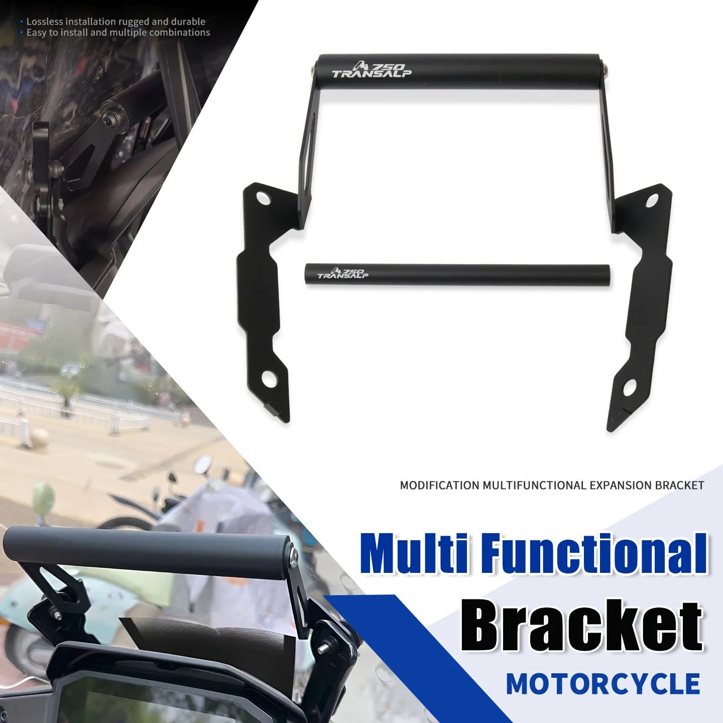 For TRANSALP XL750 XL 750 2023-2025 Motorcycle Front Stand Holder Smartphone Navigation Bar Mobile Phone Bracket GPS
For TRANSALP XL750 XL 750 2023-2025 Motorcycle Front Stand Holder Smartphone Navigation Bar Mobile Phone Bracket GPS