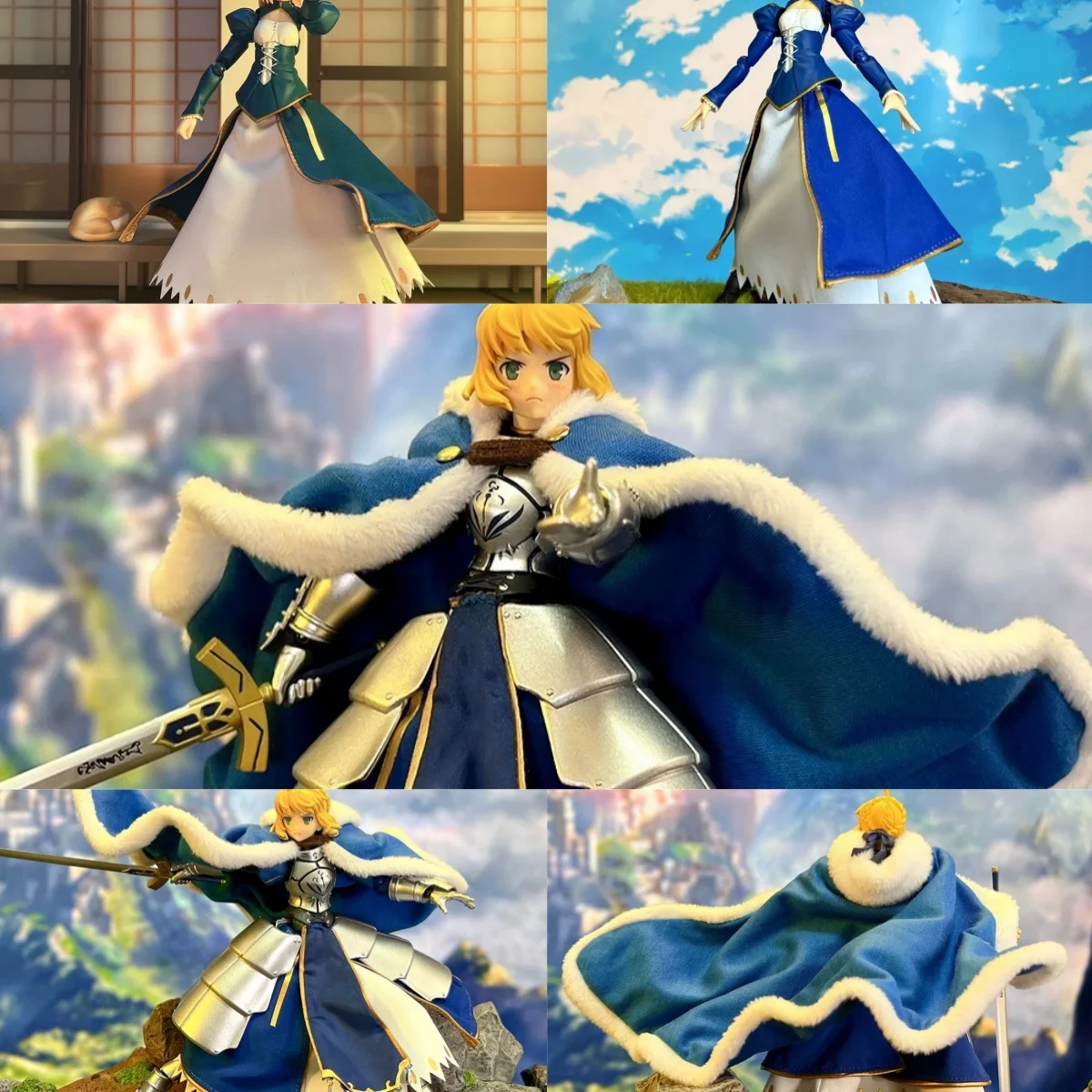【Без фигурки】Набор аксессуаров для костюма солдатки Fate Saber в масштабе 1/12: плащ, юбка, подол, подходит для 6-дюймовых фигурок-моделей.
【Без фигурки】Набор аксессуаров для костюма солдатки Fate Saber в масштабе 1/12: плащ, юбка, подол, подходит для 6-дюймовых фигурок-моделей.
