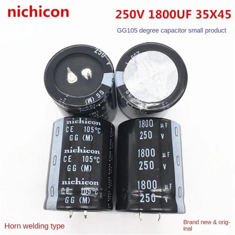 1PCS-20PCS 250V1800UF 35X45 Nichicon Electrolytic Capacitor 1800UF 250V 35*45 GG 105 degrees
1PCS-20PCS 250V1800UF 35X45 Nichicon Electrolytic Capacitor 1800UF 250V 35*45 GG 105 degrees