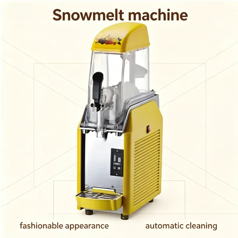 Single Bowl Slush Machine 6L Tank Slush Machine Snow Melting Machine Smoothie Maker Machine Ice Cream Maker 200W
Single Bowl Slush Machine 6L Tank Slush Machine Snow Melting Machine Smoothie Maker Machine Ice Cream Maker 200W