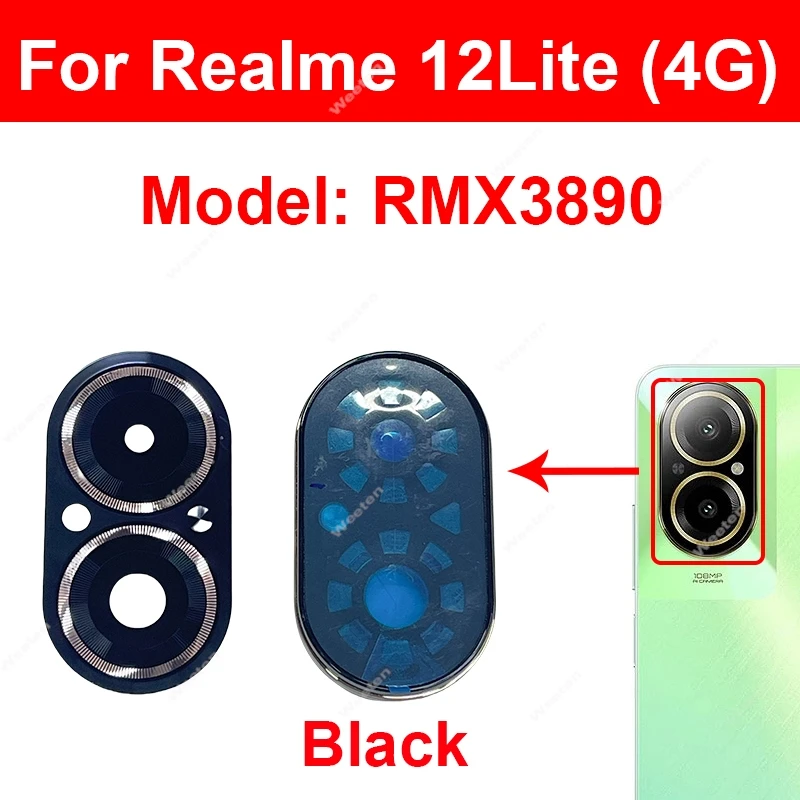 Back Rear Camera Glass Lens Frame with Adhesive Sticker Glue For Realme 12Lite 12 Lite 4G RMX3890 Sticker Glue Replacement Parts
Back Rear Camera Glass Lens Frame with Adhesive Sticker Glue For Realme 12Lite 12 Lite 4G RMX3890 Sticker Glue Replacement Parts