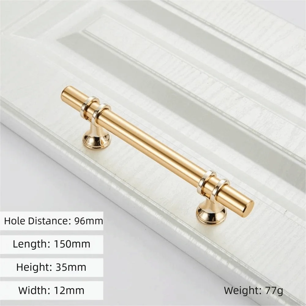 Zinc Alloy Cabinet Handles Gold Finish Black and Gold Drawer Pulls Ergonomic Furniture Hardware Wardrobe Handles
Zinc Alloy Cabinet Handles Gold Finish Black and Gold Drawer Pulls Ergonomic Furniture Hardware Wardrobe Handles