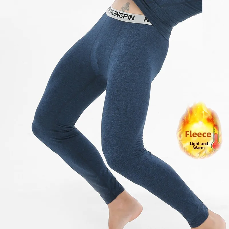 Men's Autumn Winter Warm Pants Fine Flocking 3D Tailoring Fleece Lined Single Layer Polyester Fiber Thermal Trousers
Men's Autumn Winter Warm Pants Fine Flocking 3D Tailoring Fleece Lined Single Layer Polyester Fiber Thermal Trousers