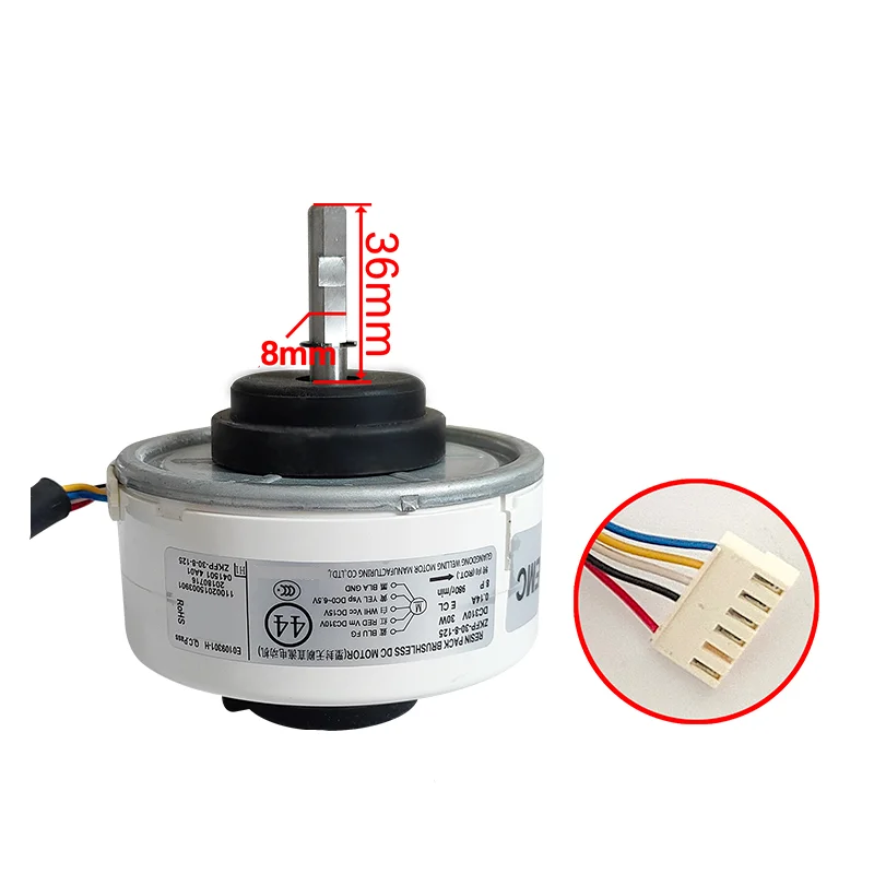New For Air Conditioner ZKFP-30-8-125 DC Fan Motor WZDK30-38G DC310V 30W 980r/min Conditioning Parts
New For Air Conditioner ZKFP-30-8-125 DC Fan Motor WZDK30-38G DC310V 30W 980r/min Conditioning Parts