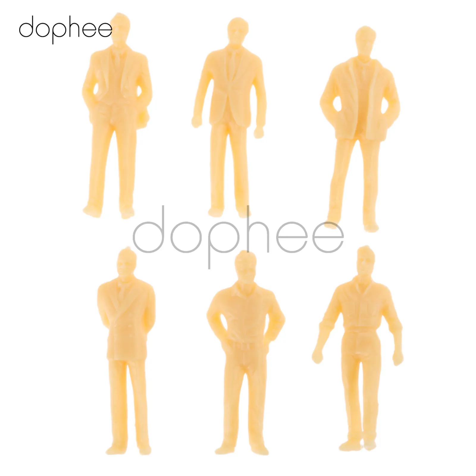dophee 50pcs Model People Figures Passenegers Train Scenery 1:50 O Scale Skin color 36mm
dophee 50pcs Model People Figures Passenegers Train Scenery 1:50 O Scale Skin color 36mm