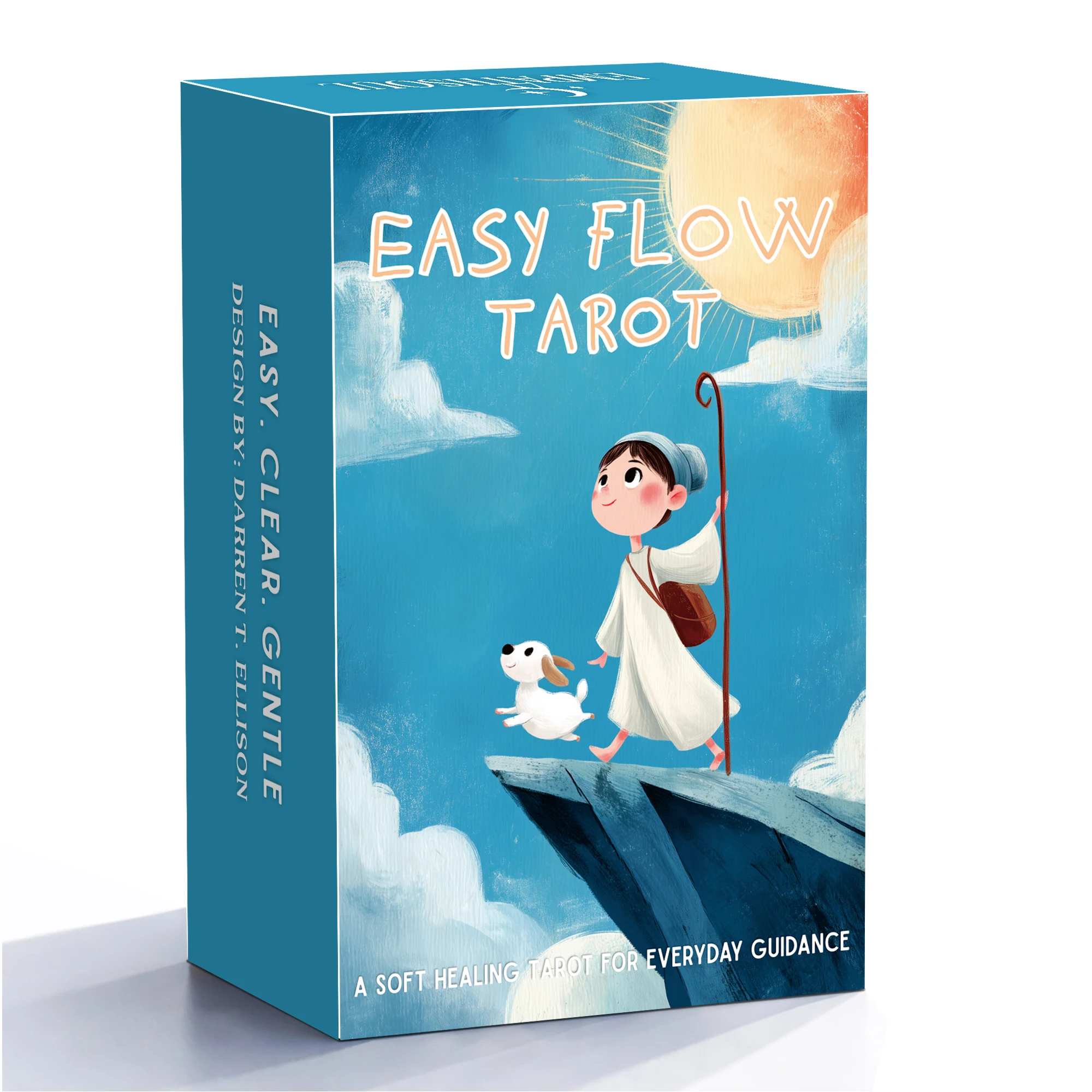 Easy Flow Tarot, 78 Cards with Guidebook, Blue Comic Design, Daily Guidance, Tarot Cards for Beginners, Card Games, 12*7cm, 14+
Easy Flow Tarot, 78 Cards with Guidebook, Blue Comic Design, Daily Guidance, Tarot Cards for Beginners, Card Games, 12*7cm, 14+