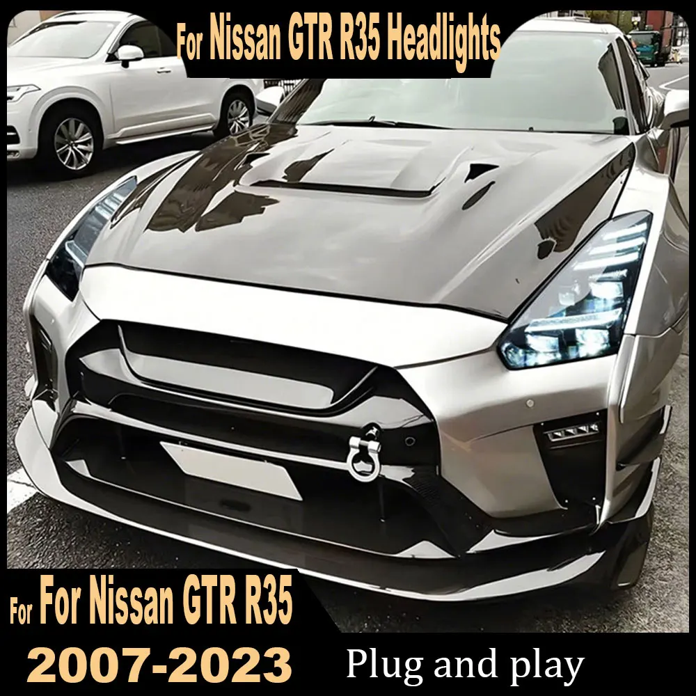 Автомобильная фара в сборе для Nissan GTR R35 2007 2008 2009 2010 2011-2023, модифицированная светодиодная фара DRL в сборе Plug and play (1)
Автомобильная фара в сборе для Nissan GTR R35 2007 2008 2009 2010 2011-2023, модифицированная светодиодная фара DRL в сборе Plug and play (1)