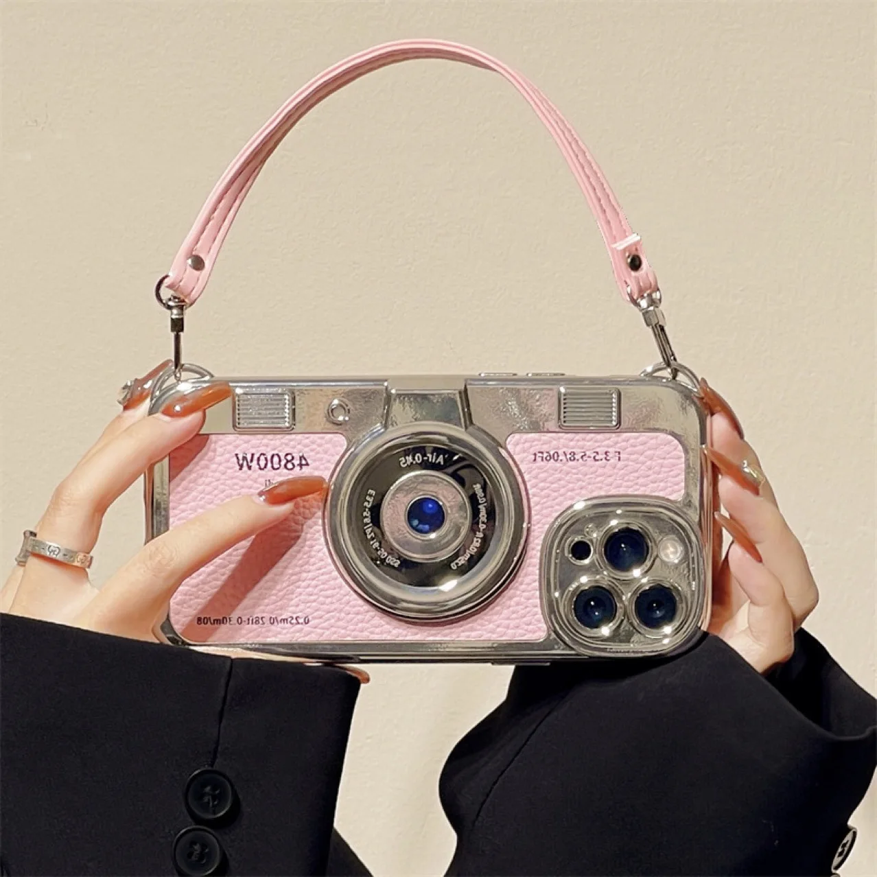Soft Mobile Phone Case for iPhone, Fashionable Handbag, Creative Camera, Suitable for iPhone 13, 14, 15
Soft Mobile Phone Case for iPhone, Fashionable Handbag, Creative Camera, Suitable for iPhone 13, 14, 15