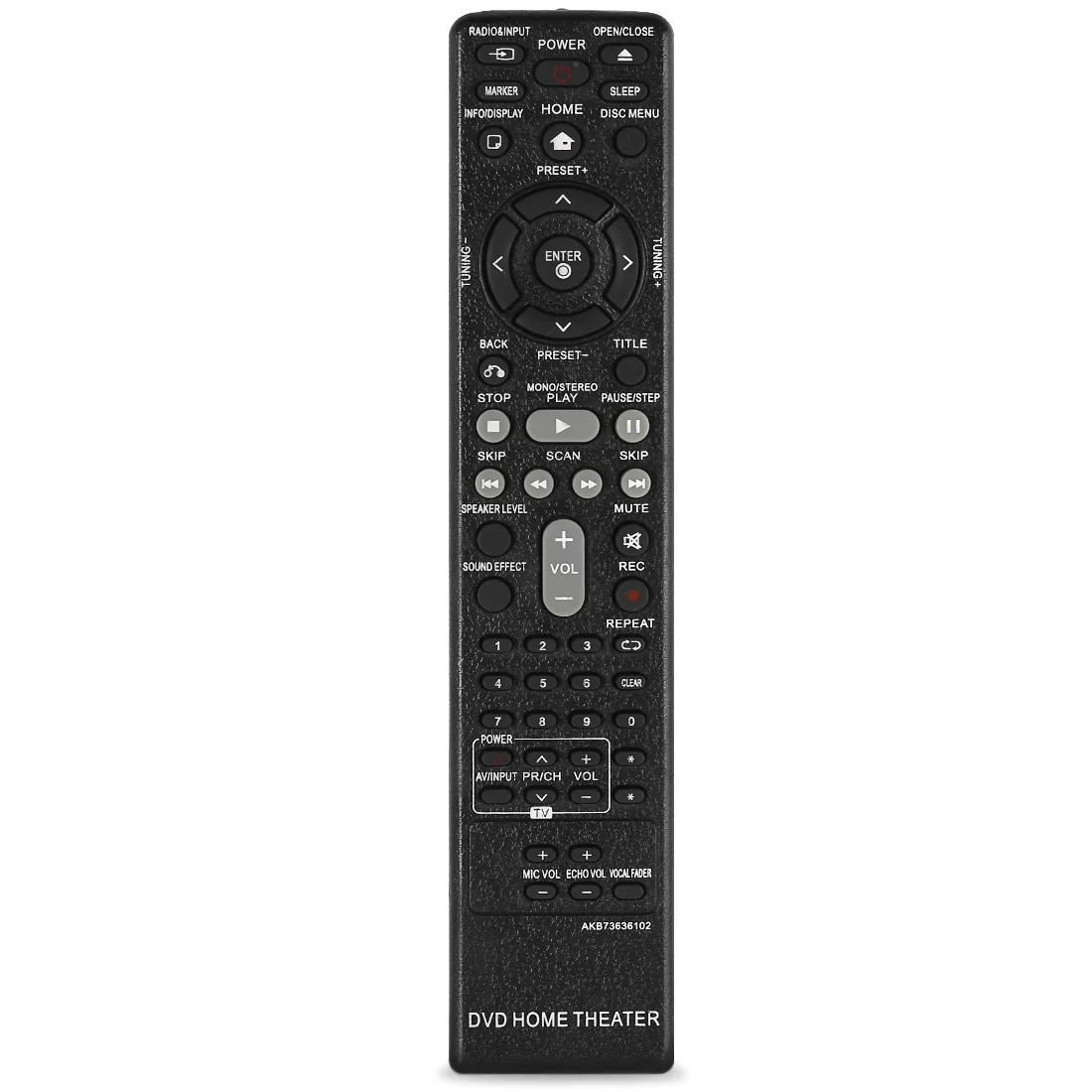 New Remote Control for Home Theater DVD AKB73636102 AKB37026851 AKB72911011 AKB37026852 AKB37026853 DH4130S LHD625 HT532 HT805
New Remote Control for Home Theater DVD AKB73636102 AKB37026851 AKB72911011 AKB37026852 AKB37026853 DH4130S LHD625 HT532 HT805