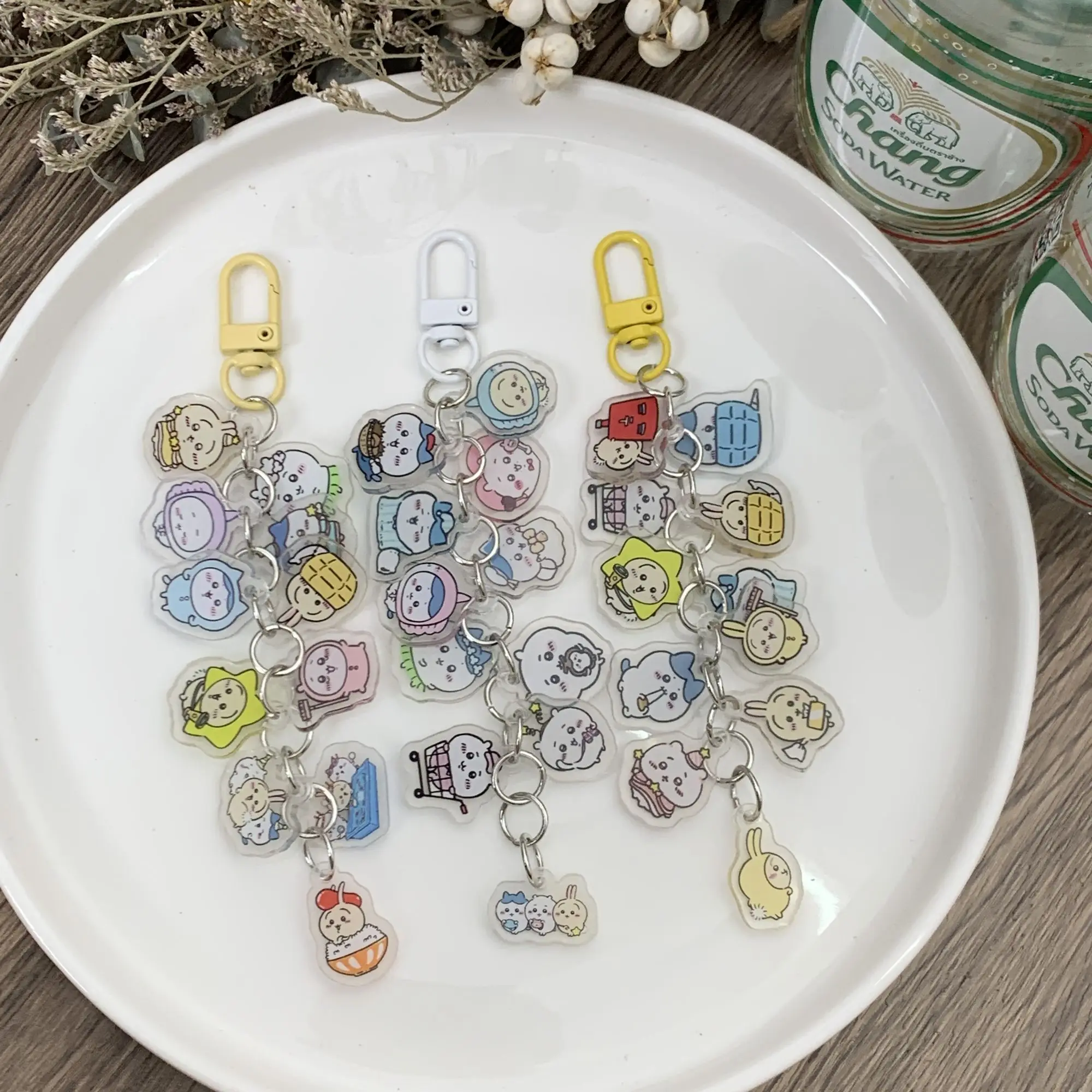 Chikawas Acrylic Keychain Chain Kawaii Hachiware Usagi Chikawas Bag Charm Stackable Pendant Student Gift Cute Anime Accessory
Chikawas Acrylic Keychain Chain Kawaii Hachiware Usagi Chikawas Bag Charm Stackable Pendant Student Gift Cute Anime Accessory