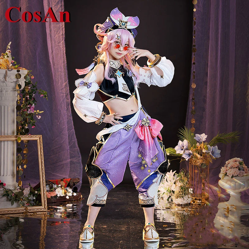 Костюм для косплея CosAn Game Genshin Impact Dori, модная Милая спортивная униформа Seweet
Костюм для косплея CosAn Game Genshin Impact Dori, модная Милая спортивная униформа Seweet