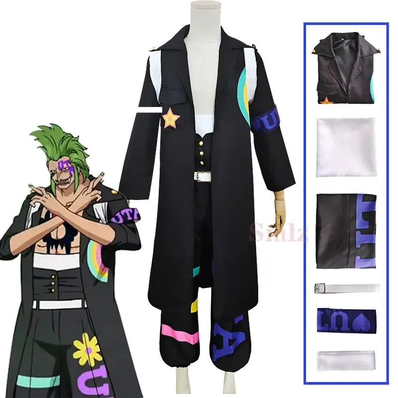 FILM RED Bartolomeo Cosplay One Anime Cosplay Costume Men Trench Pants Armbands Belts Outfits Halloween Carnival Suit
FILM RED Bartolomeo Cosplay One Anime Cosplay Costume Men Trench Pants Armbands Belts Outfits Halloween Carnival Suit