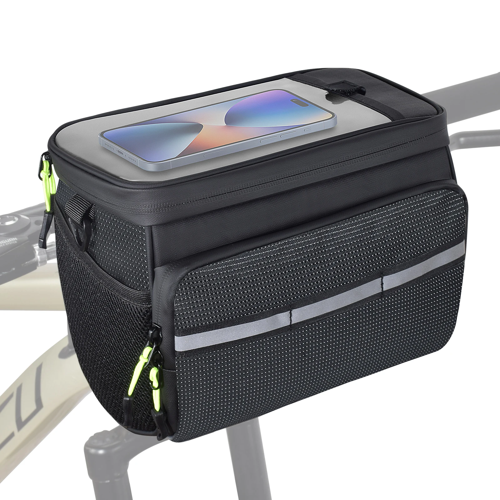 26 Types of Front Bike Bags, Bicycle Handlebar Thermal Bags, Front-Mounted Phone Cooler Storage Bags, with Tpu Touch Screen Insulation Layer, Can Be Strapped to the Frame, Cycling Accessories, Suitable for Outdoor Hiking and Travel Assistance There Are Tw
26 Types of Front Bike Bags, Bicycle Handlebar Thermal Bags, Front-Mounted Phone Cooler Storage Bags, with Tpu Touch Screen Insulation Layer, Can Be Strapped to the Frame, Cycling Accessories, Suitable for Outdoor Hiking and Travel Assistance There Are Tw