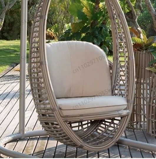 Outdoor Garden Aluminum Frame Macrame Swing Chair - Hanging Rattan-Style Chair for Patio, Balcony & Backyard Relaxation
Outdoor Garden Aluminum Frame Macrame Swing Chair - Hanging Rattan-Style Chair for Patio, Balcony & Backyard Relaxation
