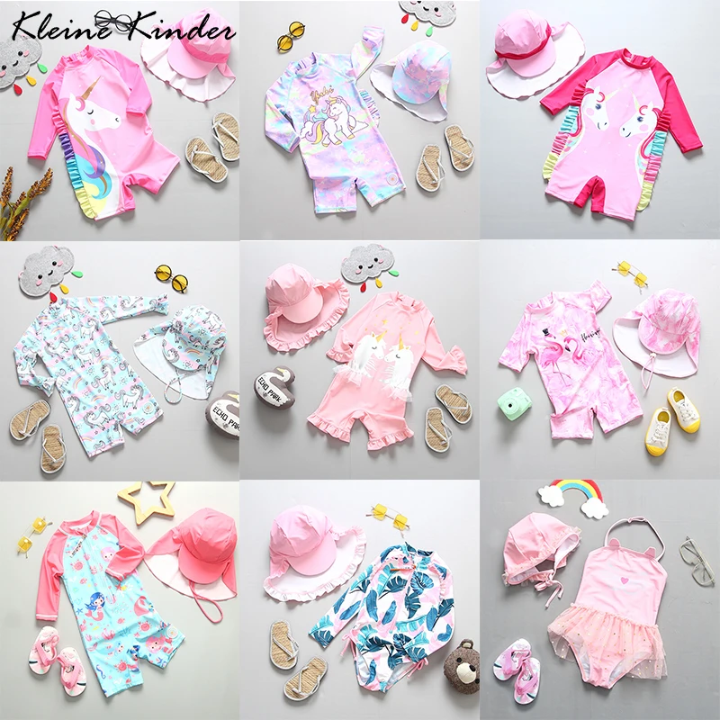 Baby Girl Swimsuit Long Sleeve Unicorn Girls Swimwear One Piece UPF50 Anti UV Sun Protection Beach Clothes Children Bathing Suit
Baby Girl Swimsuit Long Sleeve Unicorn Girls Swimwear One Piece UPF50 Anti UV Sun Protection Beach Clothes Children Bathing Suit
