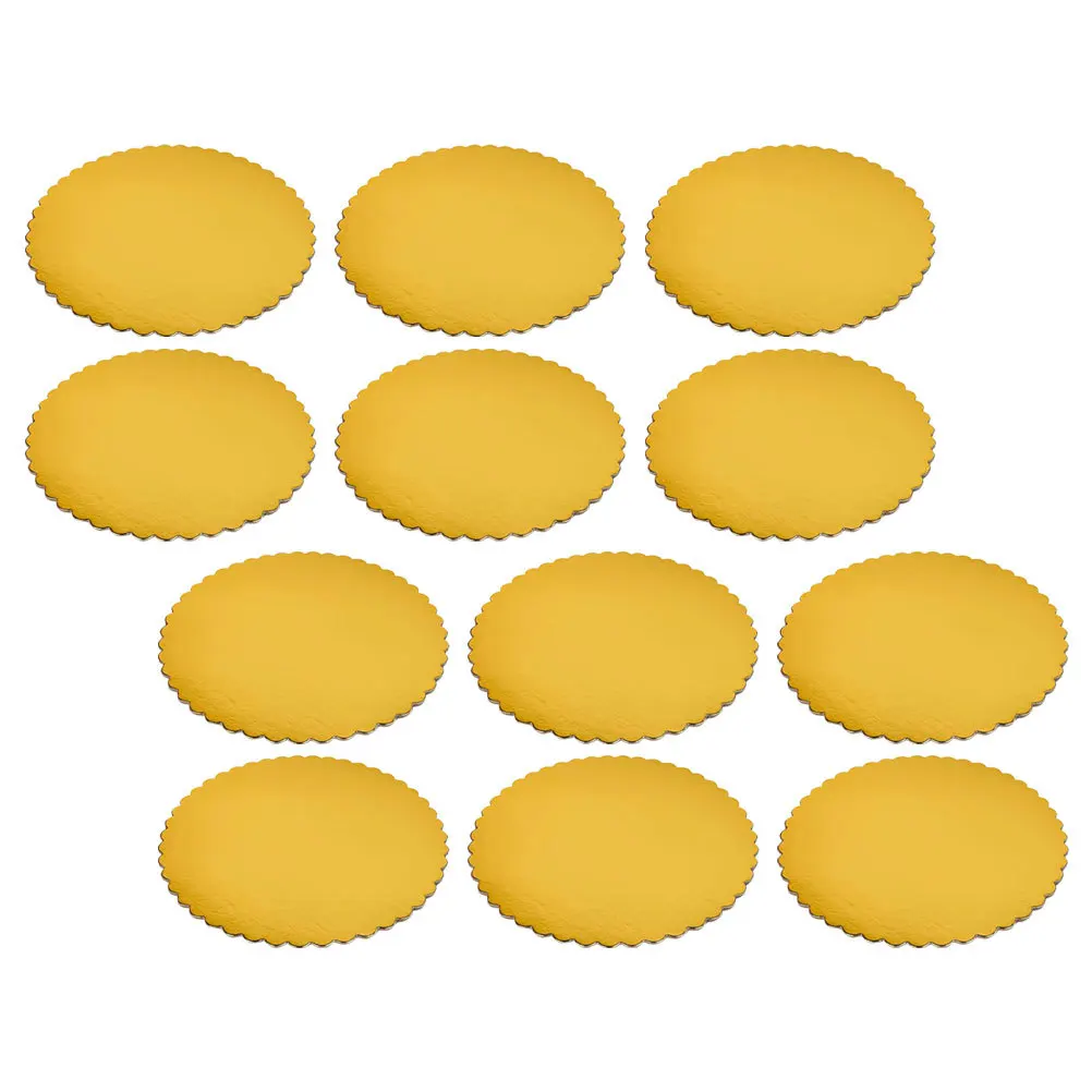 12Pcs Cake Display Base Round Circle Board for Desserts Baking Decoration Mousse Cake Serving Supplies Birthday Wedding Party
12Pcs Cake Display Base Round Circle Board for Desserts Baking Decoration Mousse Cake Serving Supplies Birthday Wedding Party